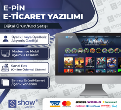 EPin Dijital E-Ticaret Yazılımı