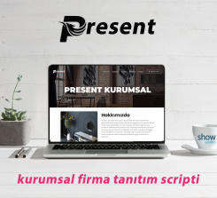 Present Kurumsal Firma Hizmet Ürün Tanıtım Yazılımı