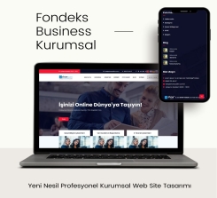 Fondeks Business Kurumsal Modüllü Web Yazılımı
